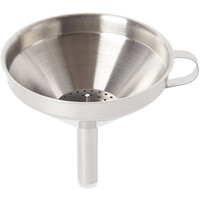 Funnel Stainless Steel with Removable Strainer