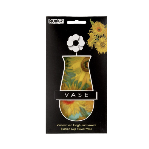 MODGY Suction Cup Vase Van Gogh Sunflowers
