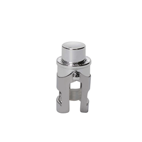 Pressure Pop Champagne Stopper Silver