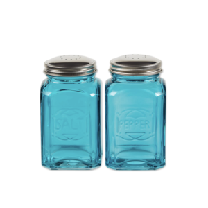 RSVP Salt & Pepper Shakers Retro Turquoise
