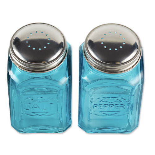 RSVP Salt & Pepper Shakers Retro Turquoise