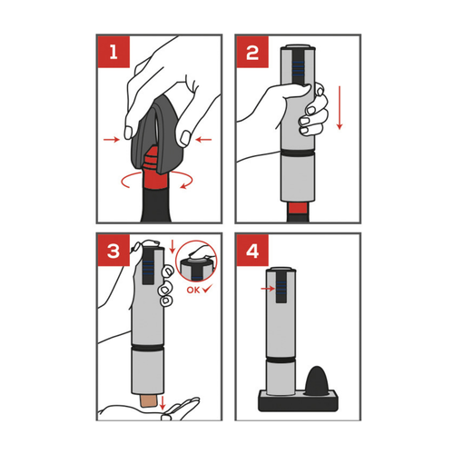 Peugeot PEUGEOT Elis Touch Rechargeable Corkscrew