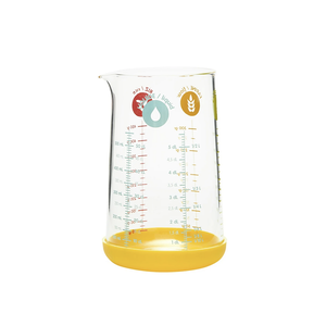 Measuring Jug Glass 500ml Yellow