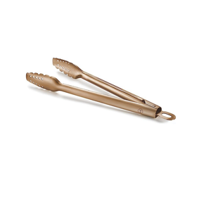 Outset Lux Copper Coloured Titanium Coated Grill Tongs