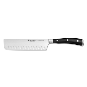 Wusthof CLASSIC IKON BLACK Nakiri Knife 7 Inch
