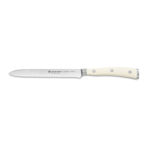 Wusthof Ikon Creme Serrated Utility