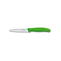 Victorinox Paring 4" Serrated Green