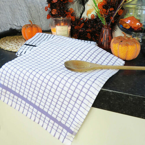 Samuel Lamont Poli-Dri Cotton Tea Towel Lavender