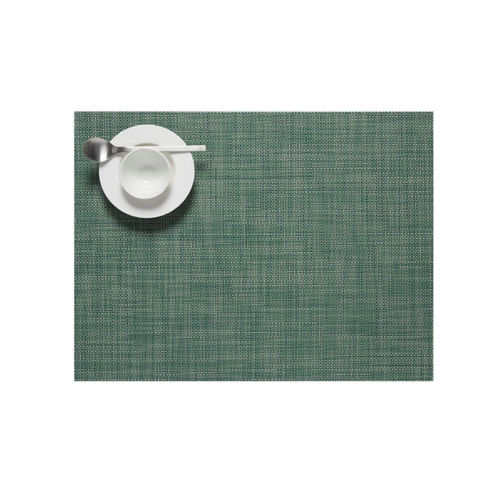 Chilewich Placemat Mini Basketweave Ivy Green