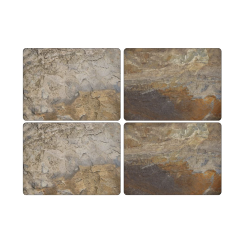 Pimpernel Placemats Earth Slate Set of 4