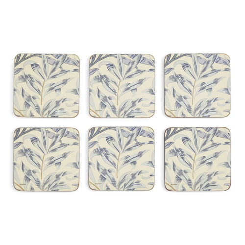 Pimpernel Coasters Willow Bough Blue Set of 6