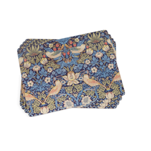 Pimpernel Placemats Morris Strawberry Thief Blue Set of 4