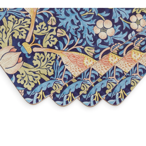 Pimpernel Placemats Morris Strawberry Thief Blue Set of 4