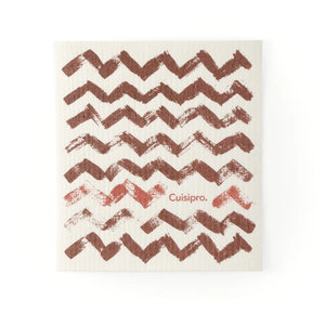 Cuisipro Swedish Cloth Red Zig Zag