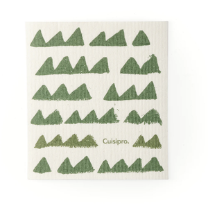 Cuisipro Swedish Cloth Green Triangles