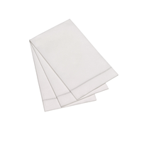 Guest Napkin Hemstitch Silver Airlaid Party Pack
