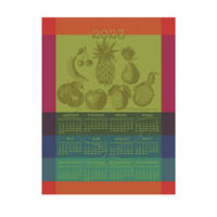 Garnier Thiebaut Tea Towel Calendar 2023 Fruite Jacquard