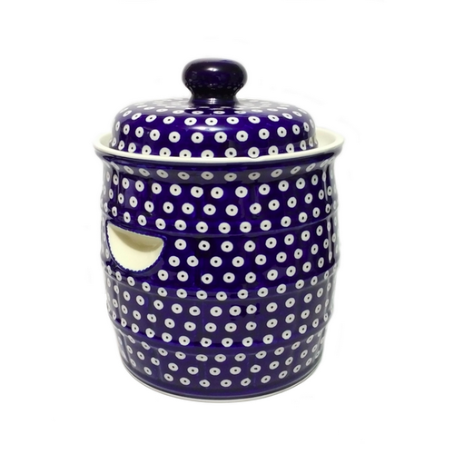 Boleslawiec Sauerkraut Crock Pot Polka Dot