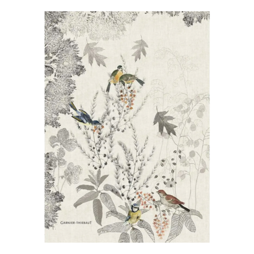 Garnier Thiebaut Garnier Thiebaut Tea Towel Monochrome Fusain Linen Garnier Thiebaut Garnier Thiebaut Tea Towel Monochrome Fusain Linen