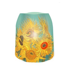 MODGY Luminary Lantern Van Gogh Sunflowers & Water Activated LED Candles 4 Each