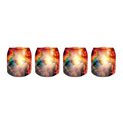 MODGY Luminary Lantern Heart of Orion & Water Activated LED Candles 4 Each