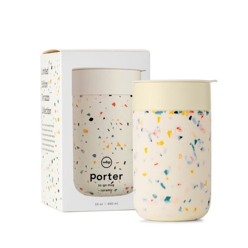 W & P Mug To Go Porter 480 mL Ceramic with Silicone Sleeve W & P Mug To Go Porter 480 mL Ceramic with Silicone Sleeve