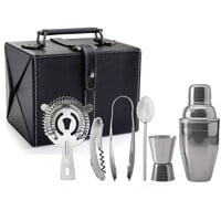 Bar Accessory Set With Fold Out Case