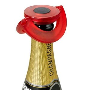 Adhoc ADHOC Gusto Champagne Stopper Red