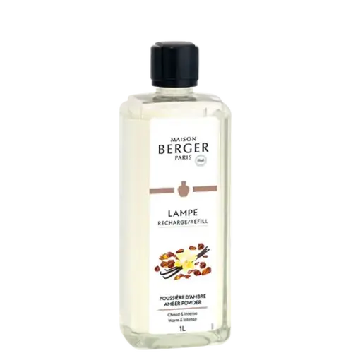 Lampe Berger LAMPE BERGER Fragrance ONE LITRE Amber Powder Lampe Berger LAMPE BERGER Fragrance ONE LITRE Amber Powder