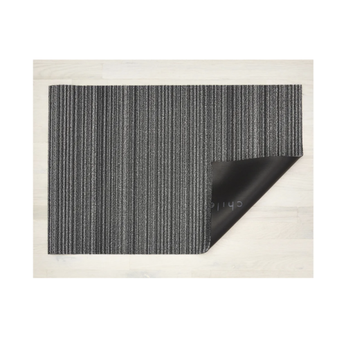 Chilewich Doormat Skinny Stripe Shag Shadow