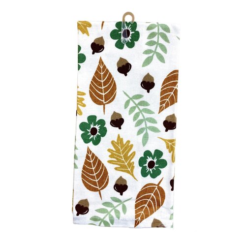 Ritz Kitchen Towel Acorn Leaf Toss