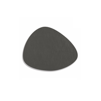 BAUHAUS Antimicrobial Stone Placemat Black