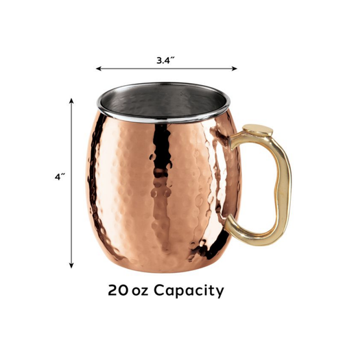 Oggi Bar Copper Moscow Mule Mug