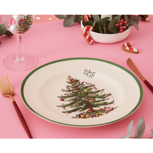 Spode Christmas Tree Plate Dinner