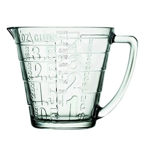 Simax Glass Measuring Cup, Durable Borosilicate Glass, Easy to