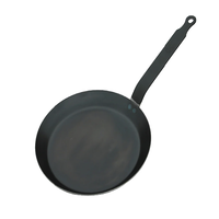 Debuyer Crepe Pancake Pan 24cm Blue Steel