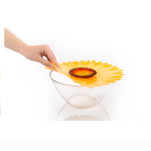 CHARLES VIANCIN Lid Silicone Sunflower Medium 20 cm