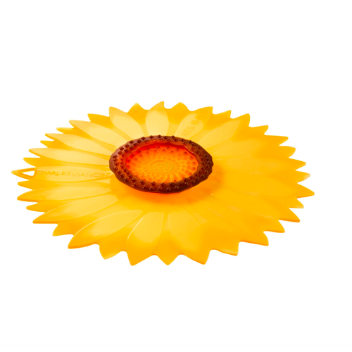 CHARLES VIANCIN Lid Silicone Sunflower Medium 20 cm
