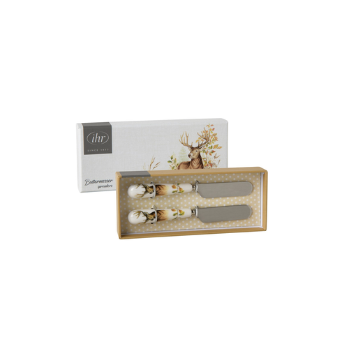 IHR Butter Knife Set Hunted Deer IHR Butter Knife Set Hunted Deer