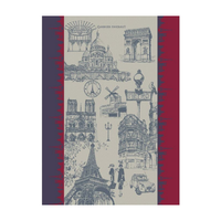 Garnier Thiebaut Tea Towel J’Aime Paris Tricolore