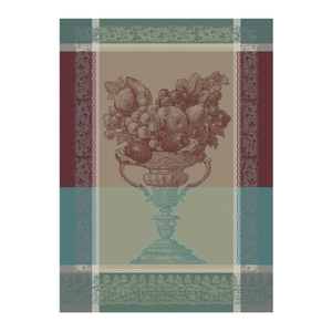 Garnier Thiebaut Garnier Thiebaut Tea Towel Coupe Fruits Frais Bordeaux