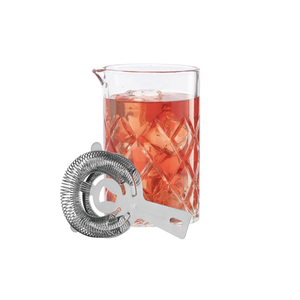 Oggi BAR Cocktail Mixing Glass and Strainer Set