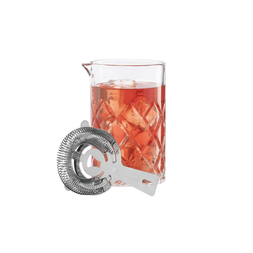Oggi BAR Cocktail Mixing Glass and Strainer Set