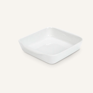 Pillivuyt Classic Low Baker Square 6.75 Inch Pillivuyt Classic Low Baker Square 6.75 Inch