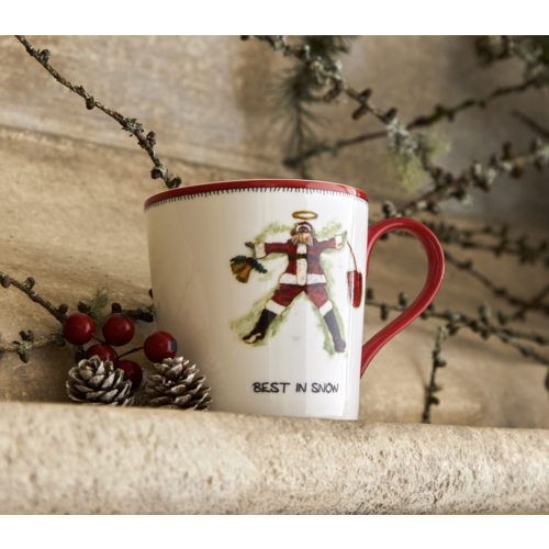 Kit Kemp Christmas Doodles Best In Snow Mug
