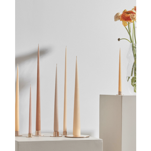 Ester & Erik Taper Candle 12 inch Melon Sorbert