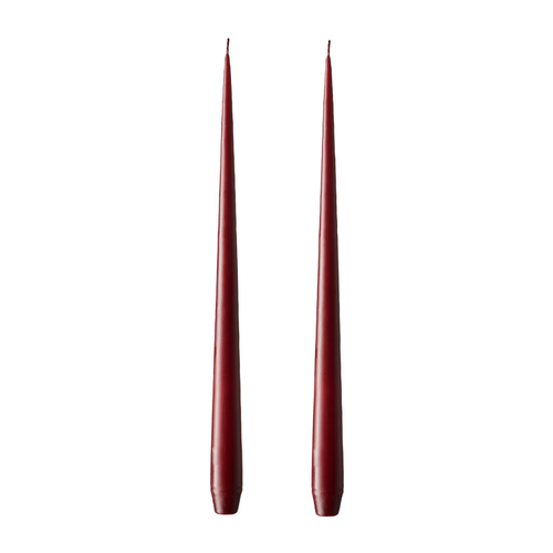 Ester & Erik Taper Candle 12 inch Deep Wine