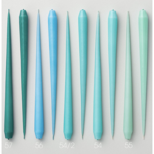 Ester & Erik Taper Candle 12 inch Limpid Lagoon