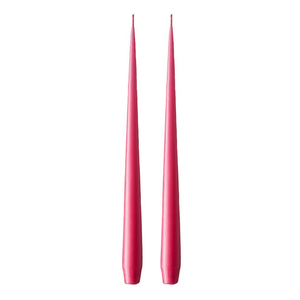 Ester & Erik Taper Candle 12 inch Clear Pink