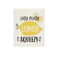Swedish Cloth Easy Peasy Lemon Squeezy